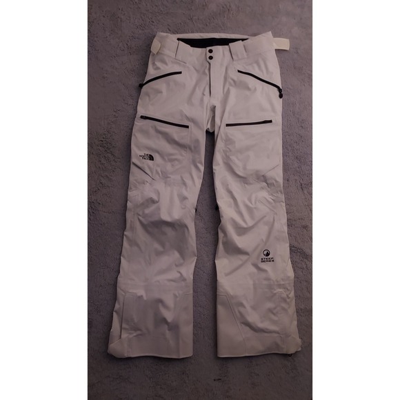 North Face Ski Pants Womens Medium White Gore Tex Snowboard Steep Series Ski M - Picture 1 of 16